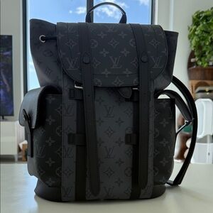 Louis Vuitton Dark Gray Monogram Backpack